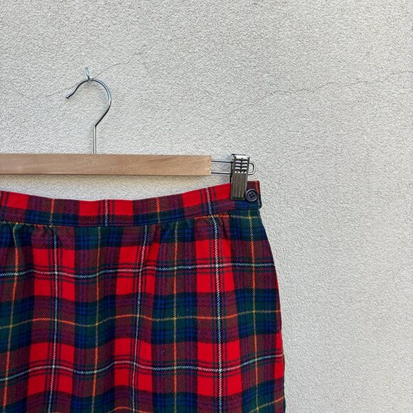 Pendleton 100% Wool Skirt in Authentic Boyd Tartan - Picture 2 of 4